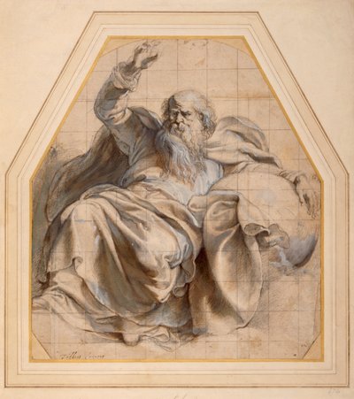Study of Zacchariah by Peter Paul Rubens